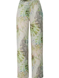 TONI Damen Hose - Pia Wide in grün - Länge: lang