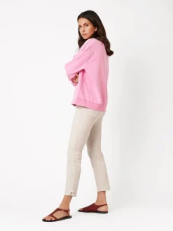 TONI Damen Jeans - Be Loved 7/8 in beige - Länge: mittel