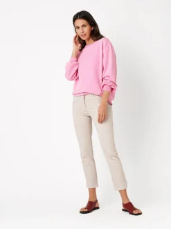 TONI Damen Jeans - Be Loved 7/8 in beige - Länge: mittel