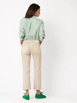 TONI Damen Jeans - Ella 7/8 in beige - Länge: mittel