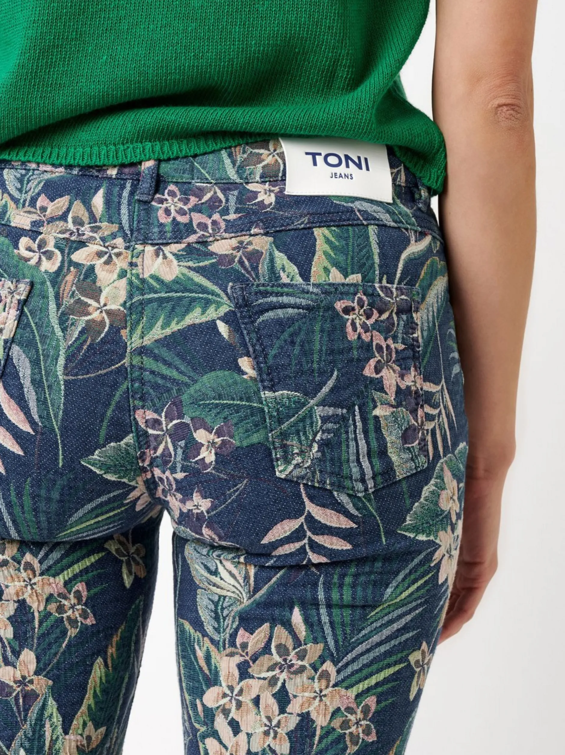 TONI Damen Jeans - Ella 7/8 in mehrfarbig