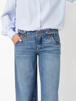 TONI Damen Jeans - Ella Wide in blau - Länge: lang