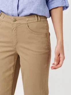 TONI Damen Jeans - Liv 7/8 in braun - Länge: mittel