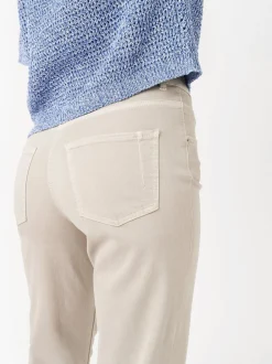 TONI Damen Jeans - Liv Regular in beige - Länge: lang