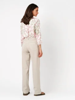 TONI Damen Jeans - Liv Regular in beige - Länge: lang