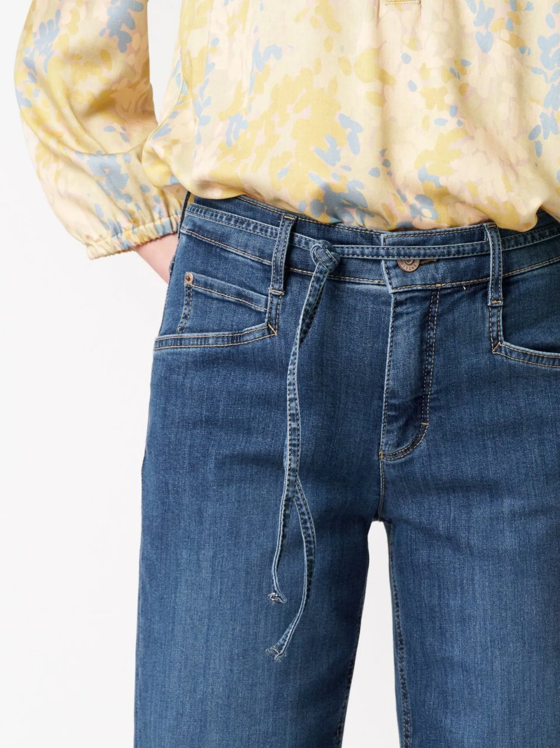 TONI Damen Jeans - Liv Regular in blau - Länge: lang