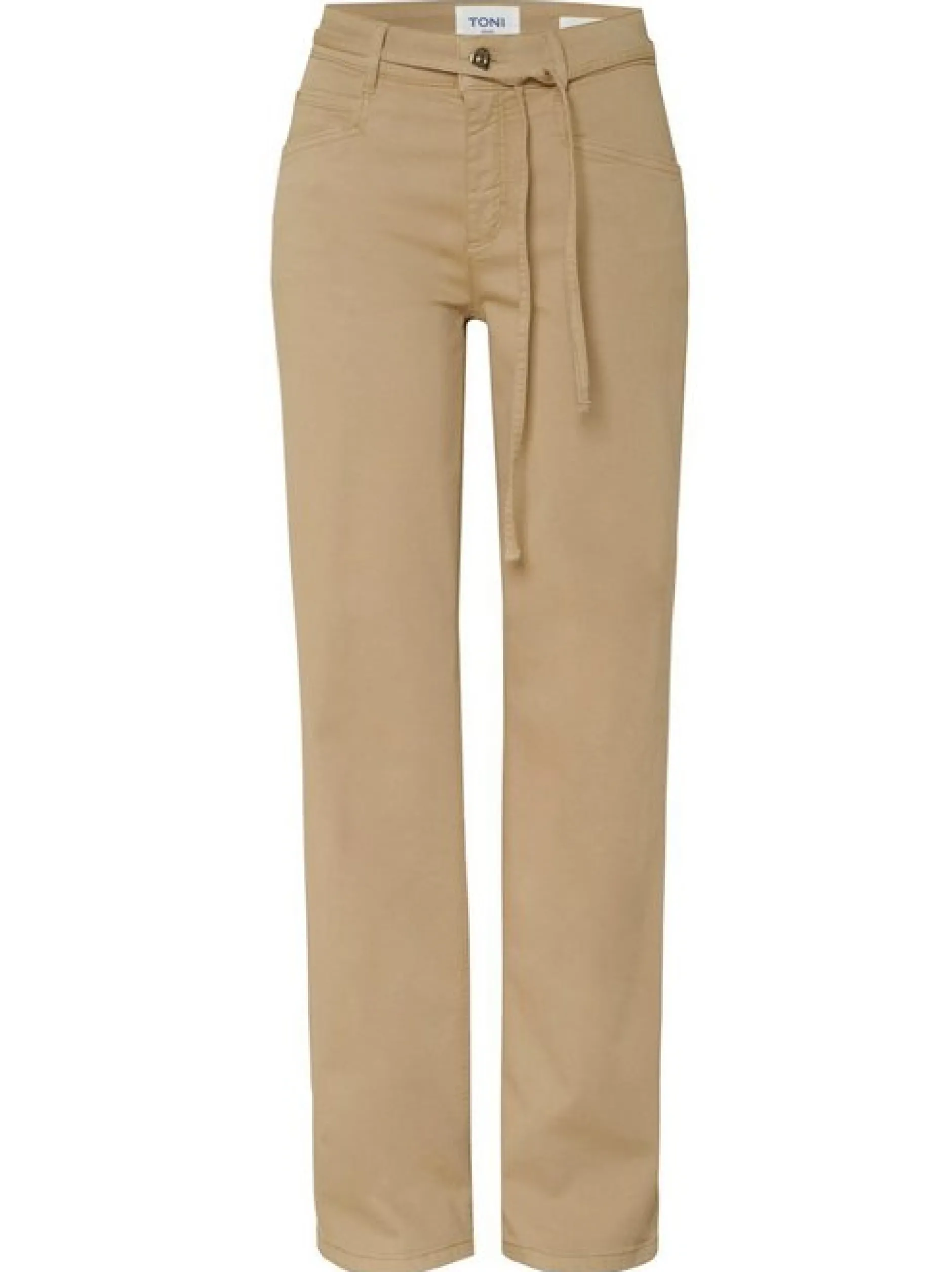 TONI Damen Jeans - Liv Regular in braun - Länge: lang