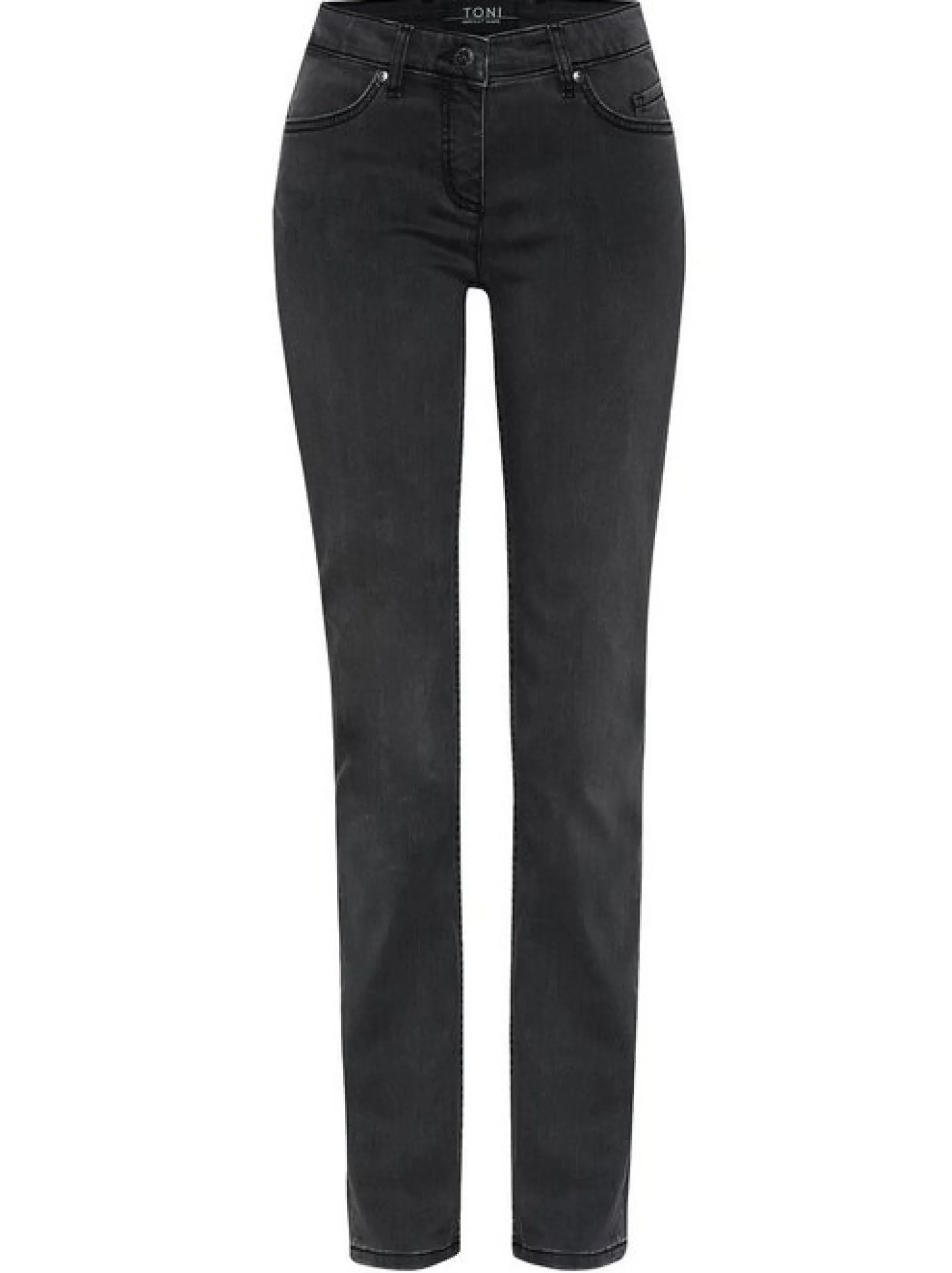 TONI Damen Jeans - Perfect Shape in anthrazit