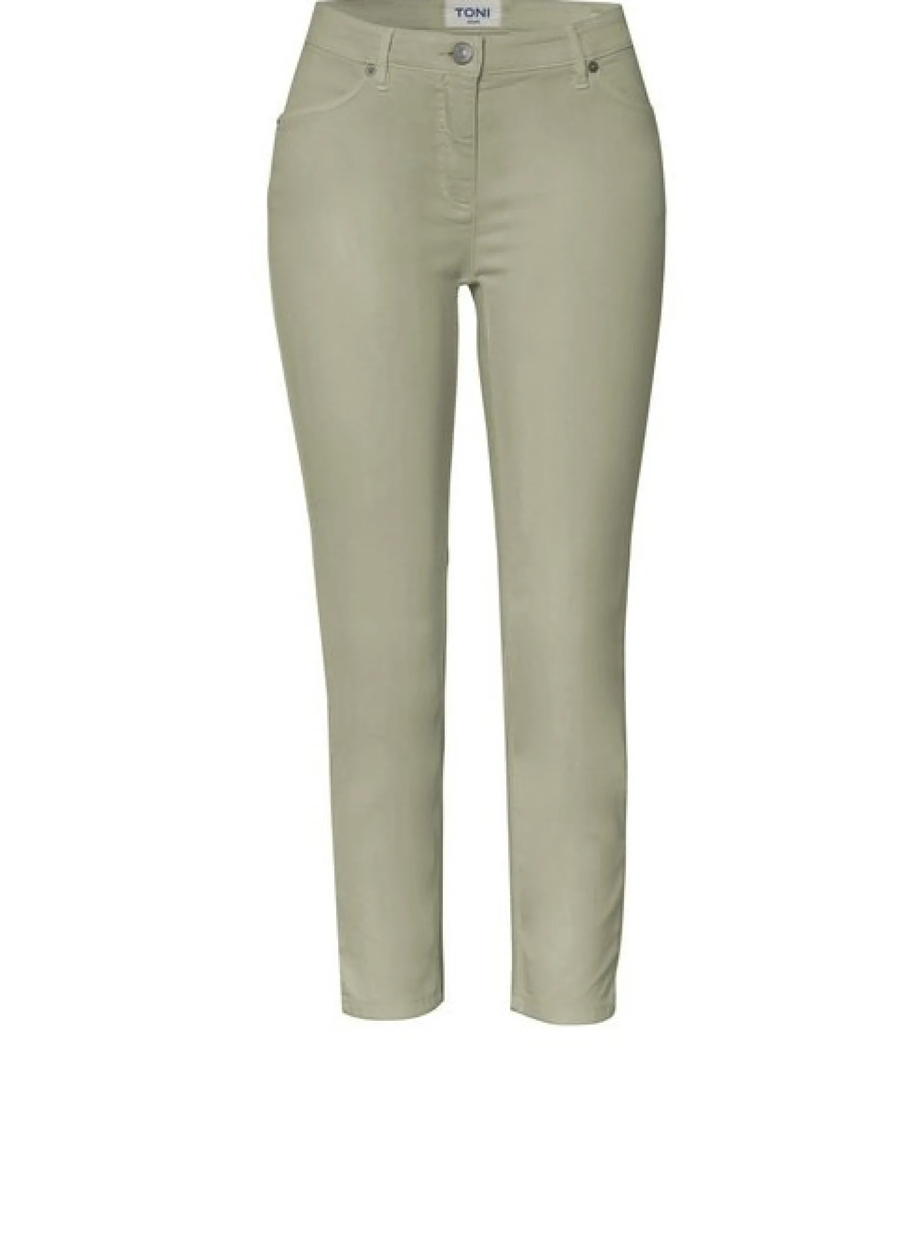 TONI Damen Jeans - Perfect Shape 7/8 in khaki