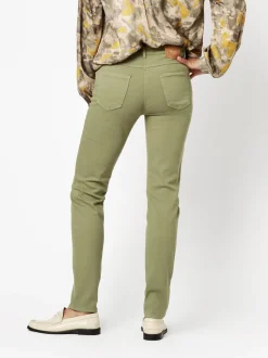 TONI Damen Jeans - Perfect Shape in khaki - Länge: lang