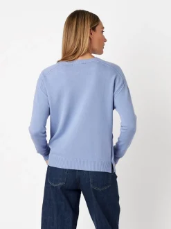 TONI Damen Strickpullover - Ginette in blau