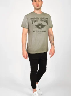 Topgun Herren T-Shirt in oliv