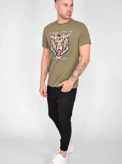 Topgun Herren T-Shirt in oliv