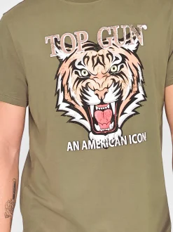 Topgun Herren T-Shirt in oliv