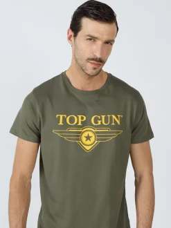 Topgun Herren T-Shirt in oliv