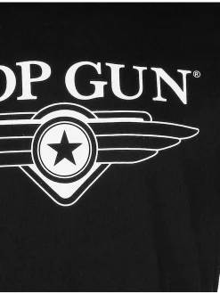 Topgun Herren T-Shirt in schwarz