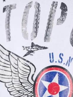 Topgun Herren T-Shirt in weiß