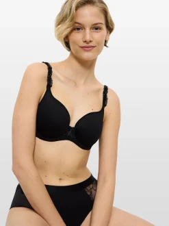 Triumph Damen Bügel-BH - Florale Wild Azalea Florale in schwarz