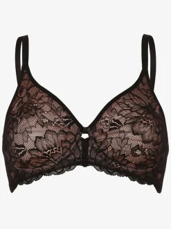 Triumph Damen Bügel-BH in schwarz rosa