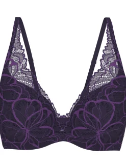 Triumph Damen Bügel-BH - Red Label Body Make-Up Illusion Lace in lila