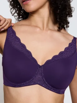 Triumph Damen Bügel-BH - Red Label Amourette in lila