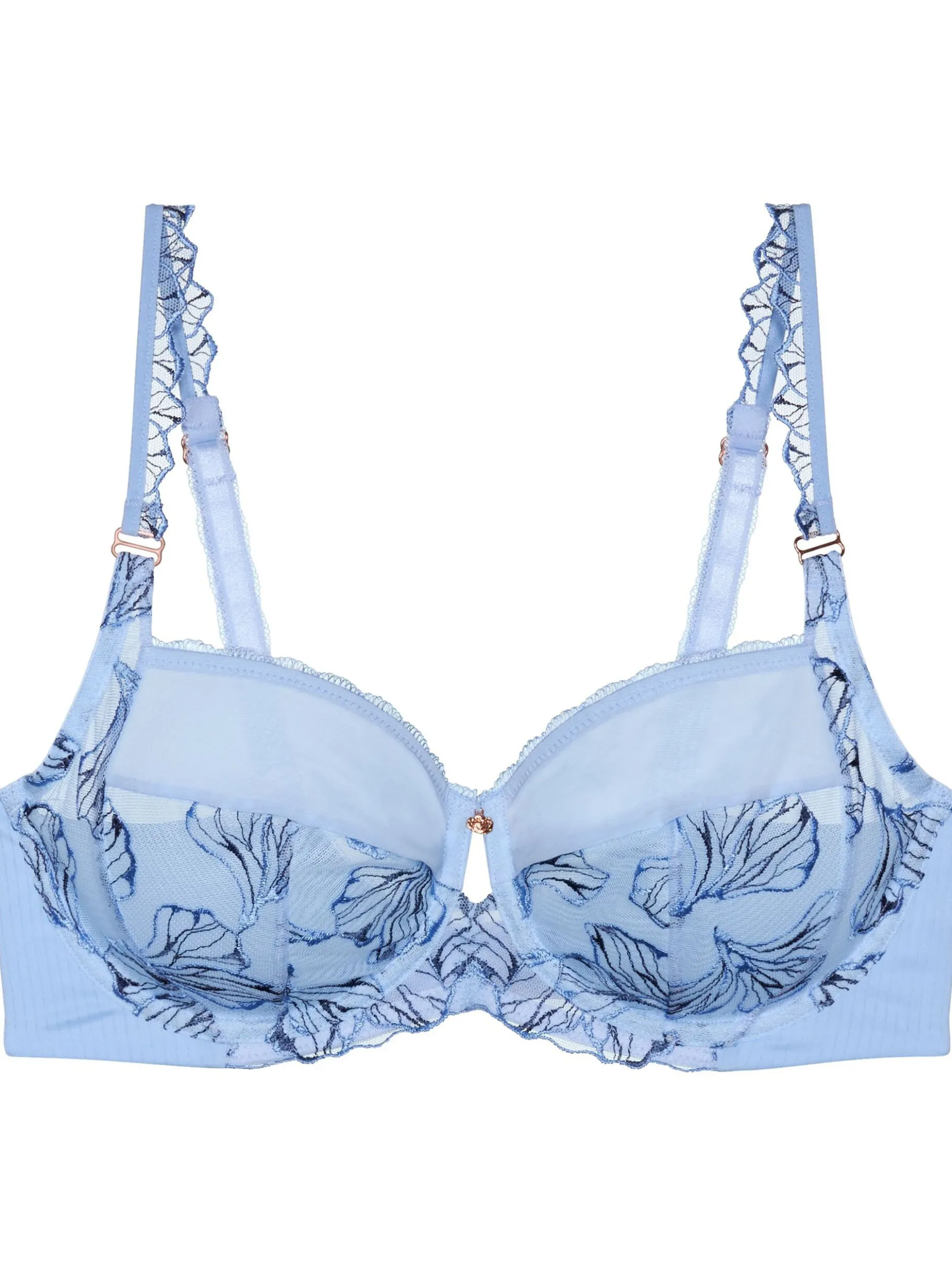 Triumph Damen Bügel-BH - Wild Iris Florale in hellblau