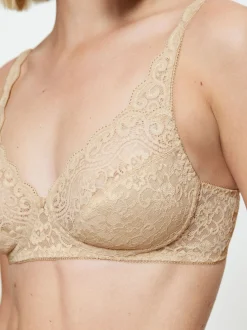Triumph Damen Bügelloser BH - Red Label Amourette in beige