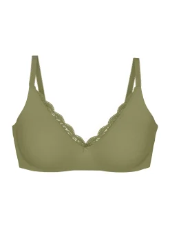 Triumph Damen Bügelloser BH - Red Label Amourette in oliv