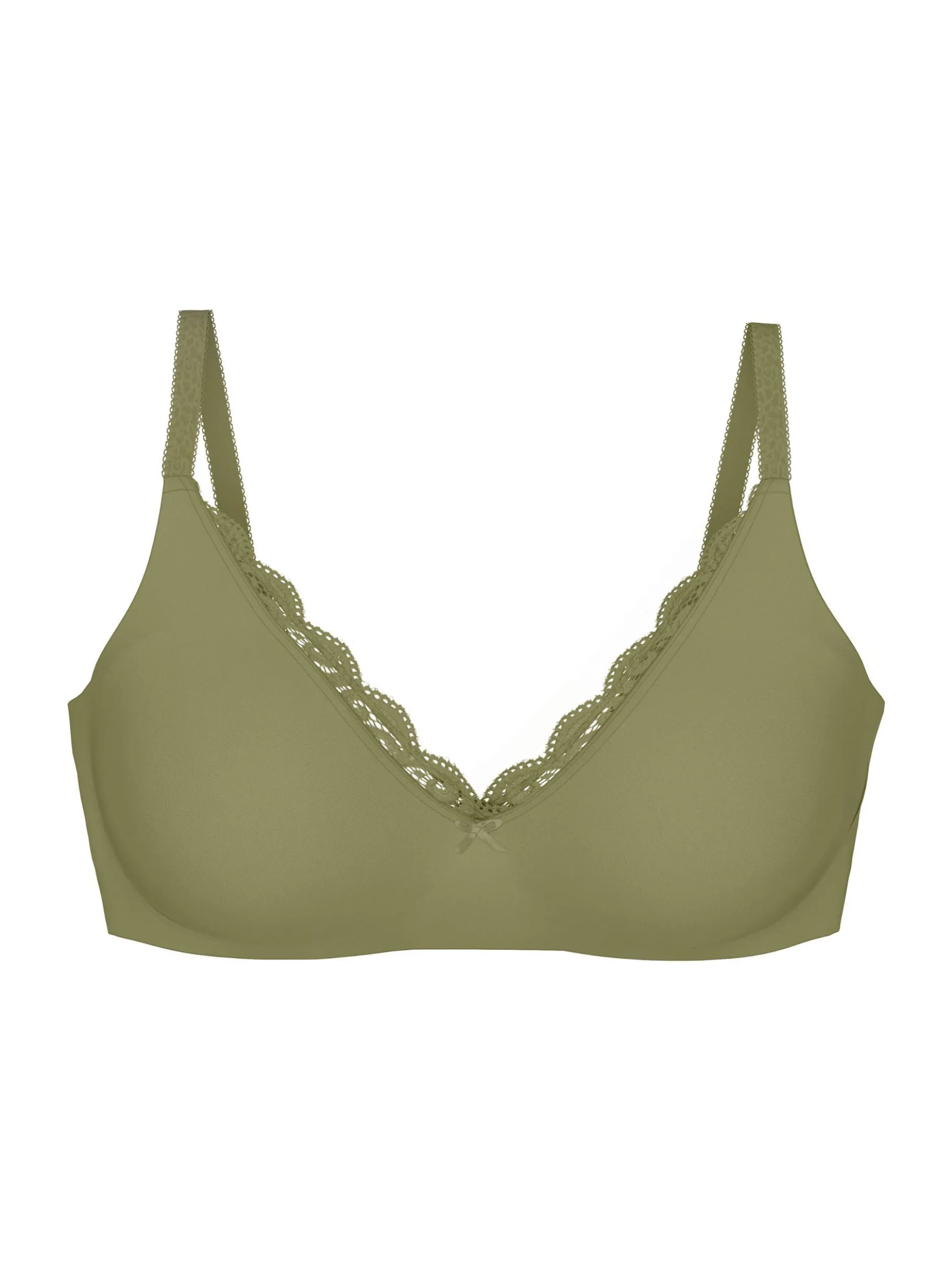 Triumph Damen Bügelloser BH - Red Label Amourette in oliv