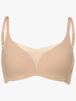 Triumph Damen BH - Wattiert - Bügellos - Shape Smart in beige