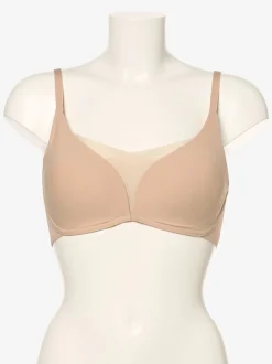 Triumph Damen BH - Wattiert - Bügellos - Shape Smart in beige