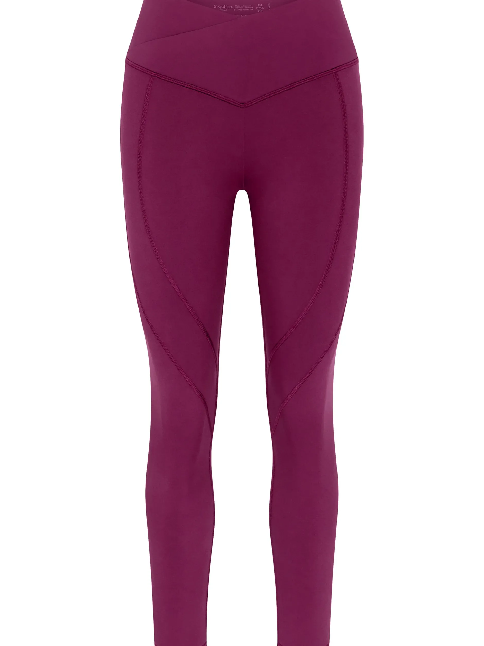 Triumph Damen Leggings - Cardio RTW High-Rise in bordeaux