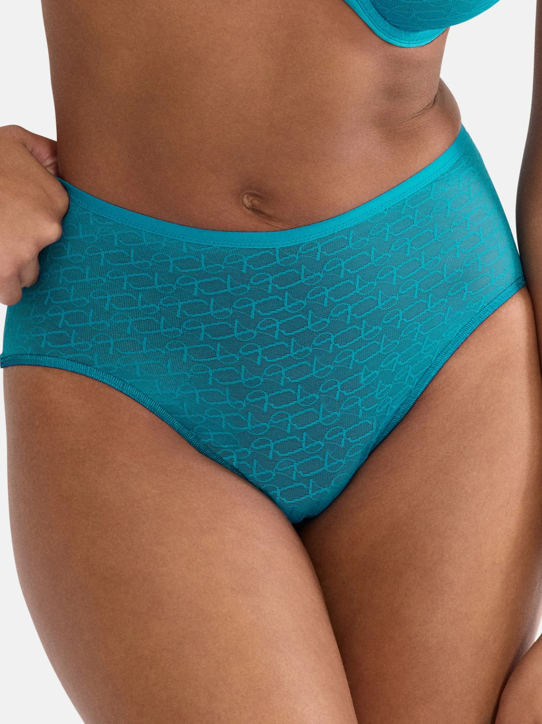 Triumph Damen Maxislip - Signature Sheer in türkis