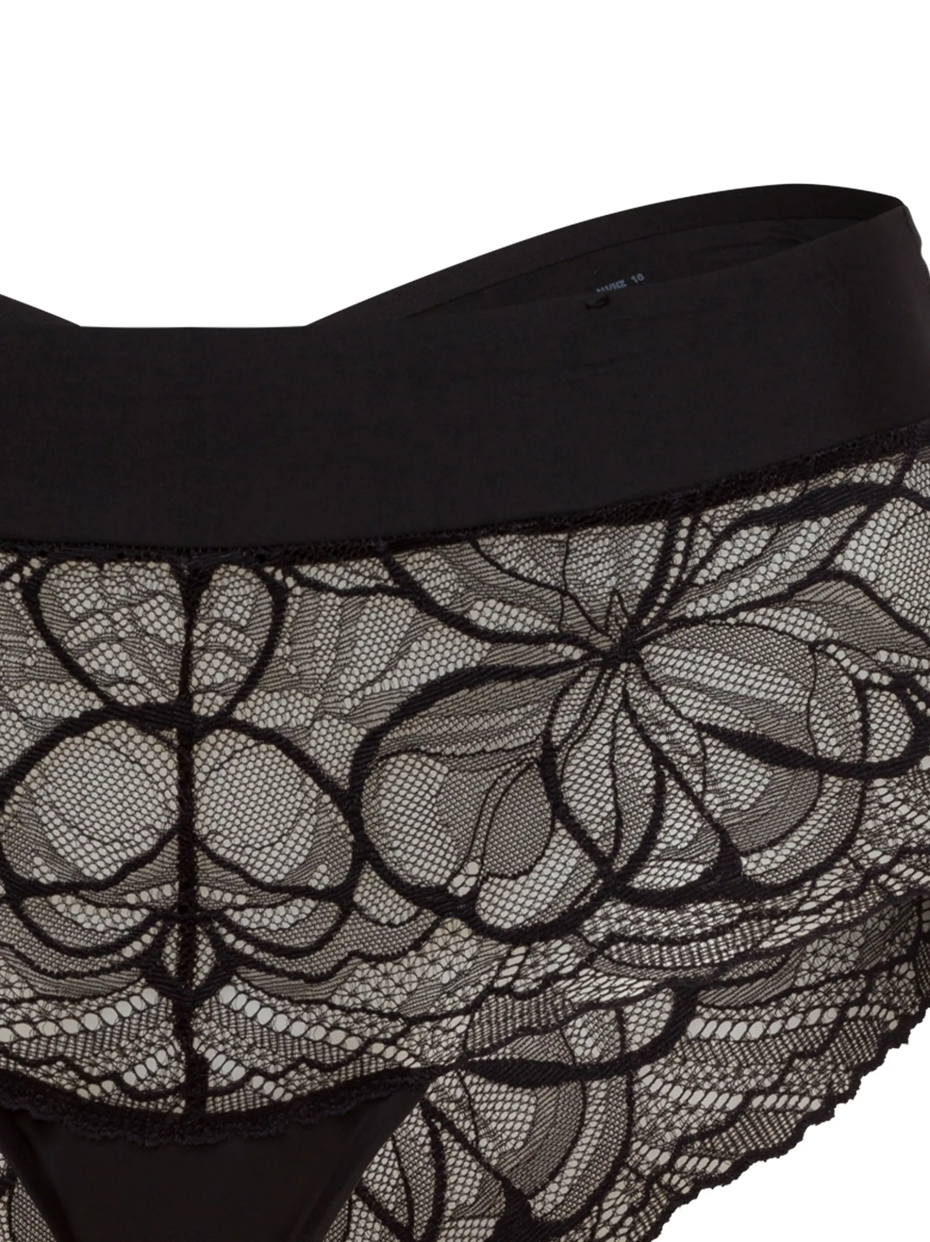 Triumph Damen Pantie - Body Make-Up Illusion Lace Shorty in schwarz