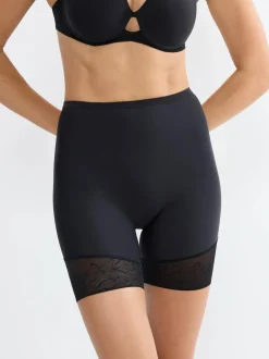 Triumph Damen Radlerhose - Comfort Contour Mid-Thigh Panty in schwarz