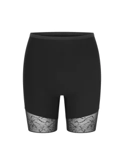 Triumph Damen Radlerhose - Comfort Contour Mid-Thigh Panty in schwarz