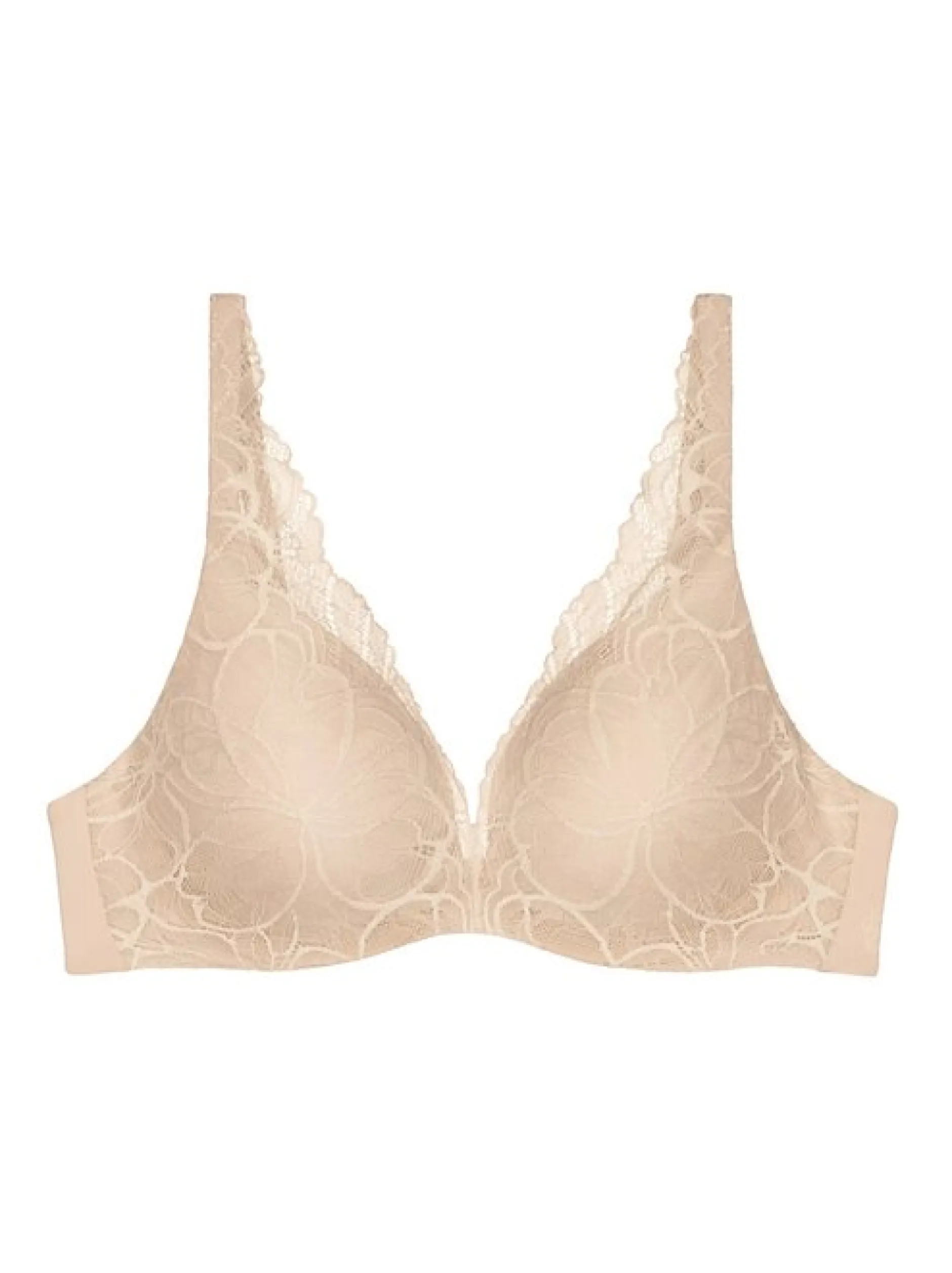 Triumph Damen Schalen BH - Body Make-Up Illusion Lace in beige
