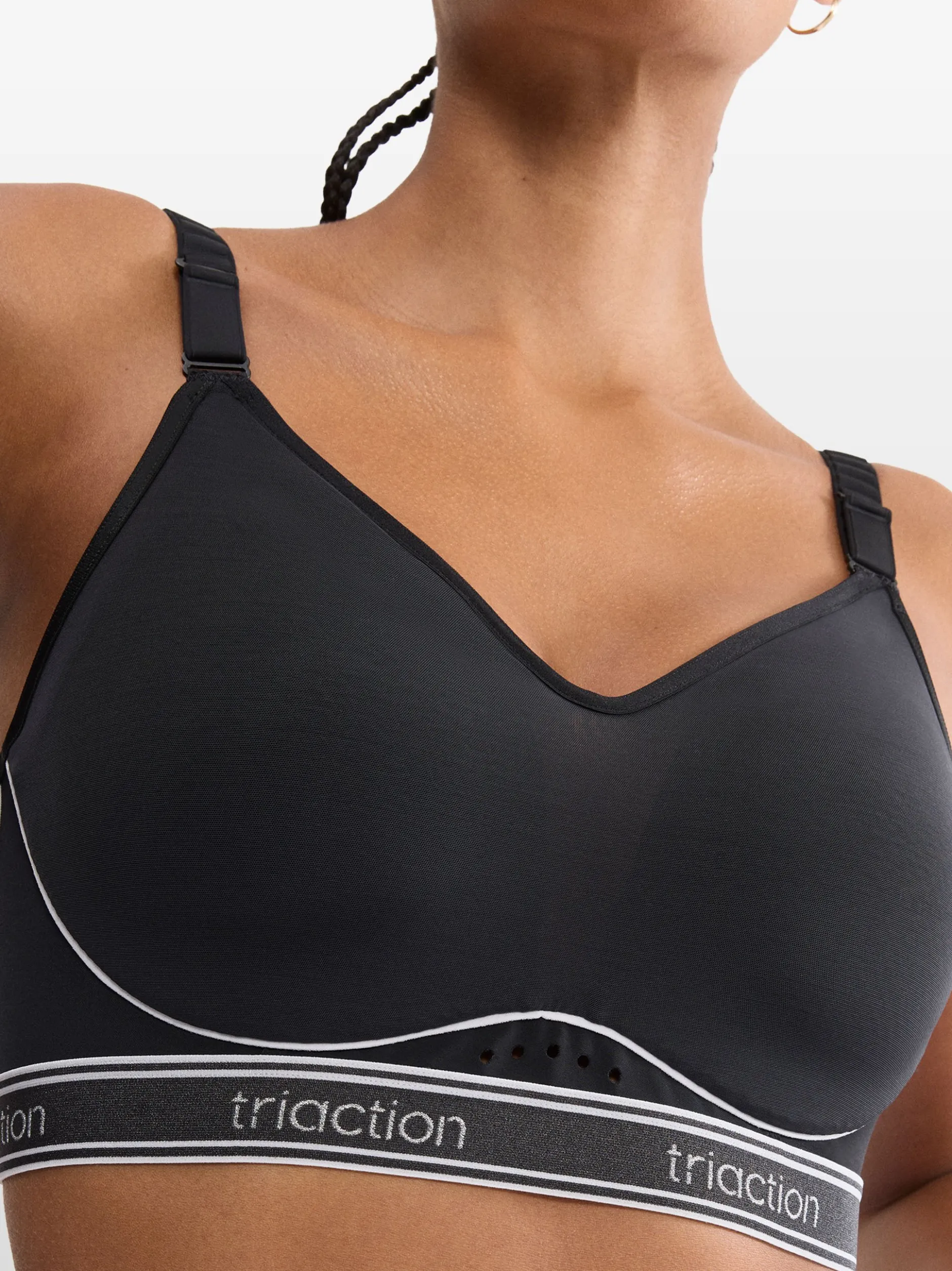 Triumph Damen Sport-BH - Triaction Cardio Air in schwarz
