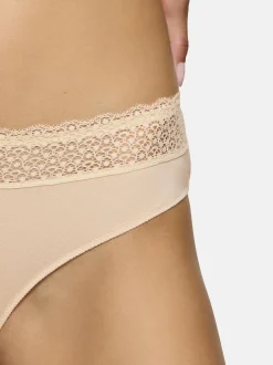 Triumph Damen Tai Slip - 4er Pack Feel of Modal in beige
