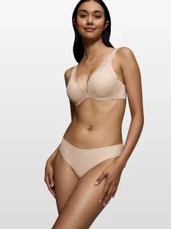 Triumph Damen Tai-Slip - Red Label Body Make-Up Illusion Lace in beige