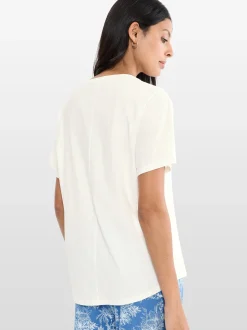 Triumph Damen T-Shirt - Red Label Mix & Match Top in weiß