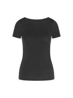 Triumph Damen T-Shirt - Red Label Beauty Layers Top in schwarz