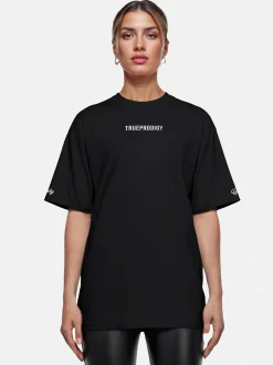 Trueprodigy Damen Oversize-Shirt - Kai F in schwarz