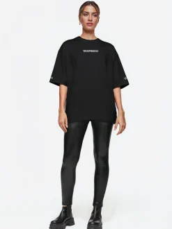 Trueprodigy Damen Oversize-Shirt - Kai F in schwarz