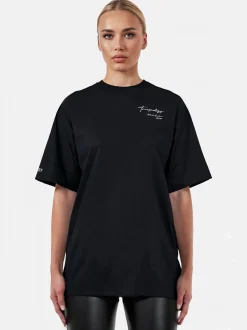 Trueprodigy Damen Oversize-Shirt - Marin F in schwarz