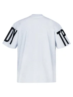 Trueprodigy Damen Oversize-Shirt - Viktor F in hellgrau