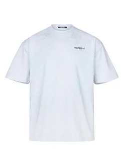 Trueprodigy Herren Oversize-Shirt - Lior in hellgrau