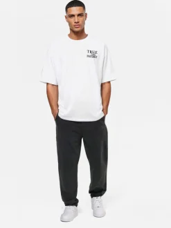 Trueprodigy Herren Oversize-Shirt - Alex in weiß