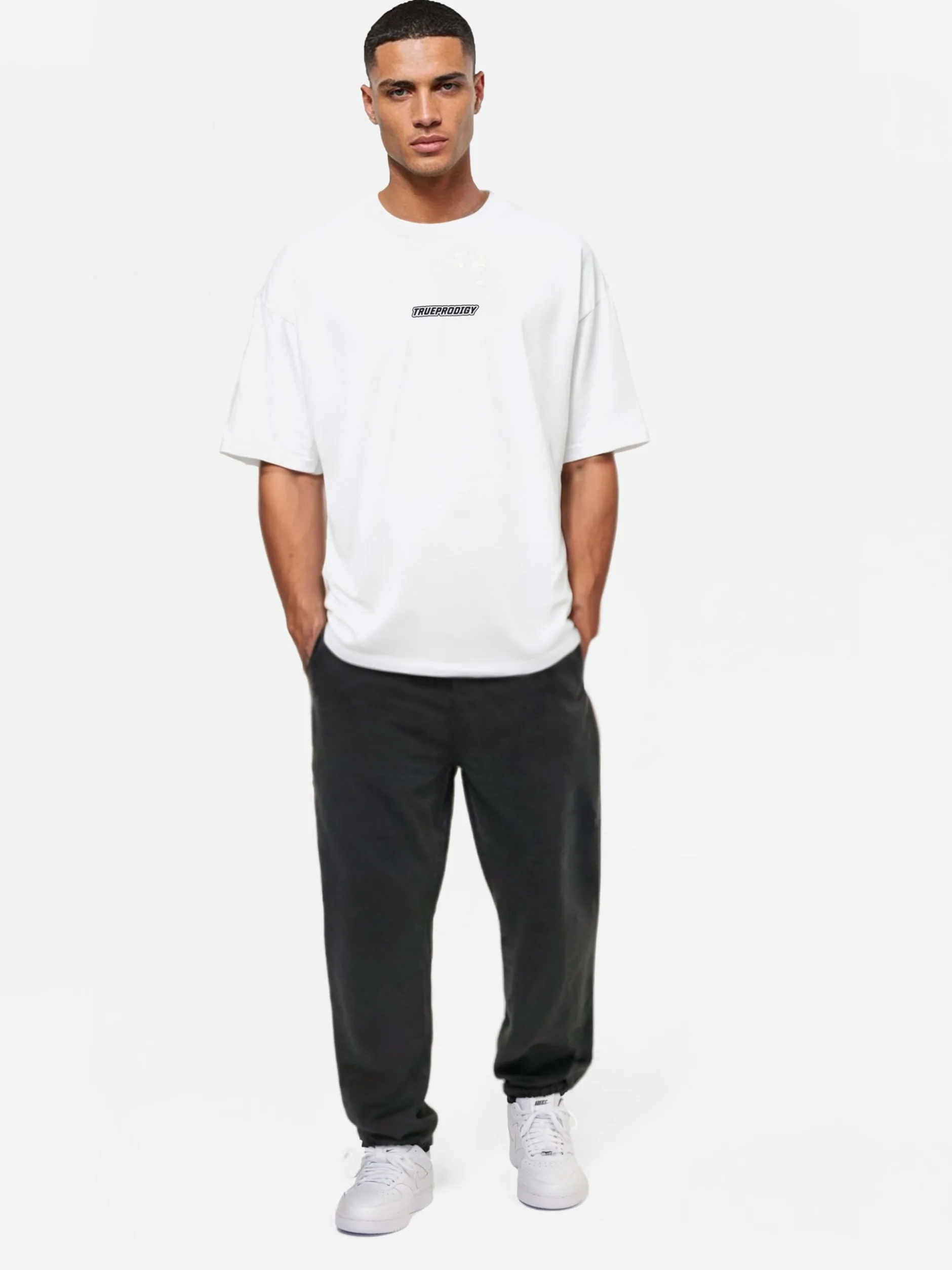 Trueprodigy Herren Oversize-Shirt - Eden in weiß