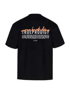 Trueprodigy Herren Oversize-Shirt - Lior in schwarz